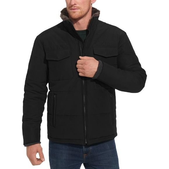 Weatherproof Jackets & Coats Weatherproof Mens Black Field Warm Cold Weather Soft Shell